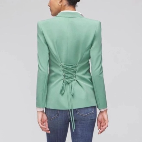 White House Black Market Jackets & Blazers - WHBM Women’s Lace Up Fluid Editor Blazer 8